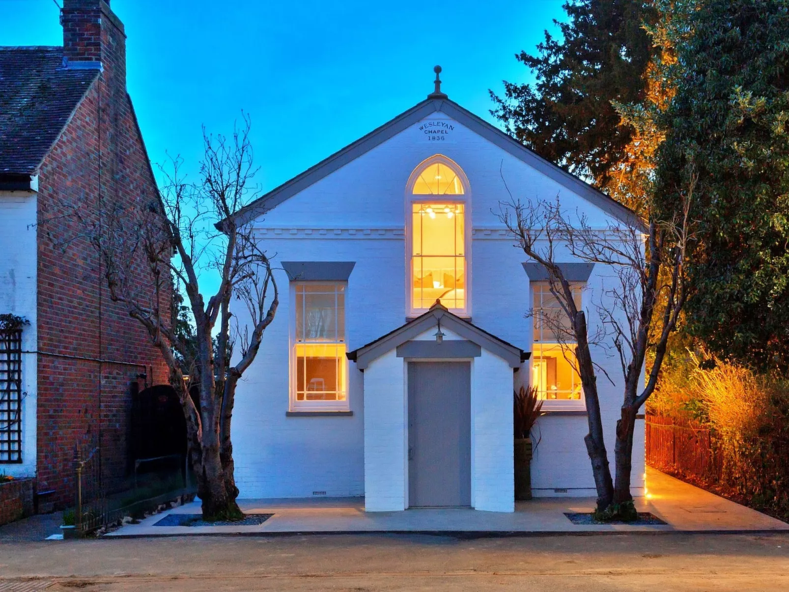 Wesleyan House-Draußen