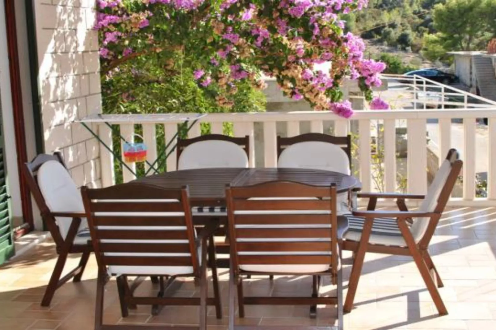 Apartments Maritimo - Comfort Two Bedroom Apartment with Sea View and Terrace-Terrace balcony