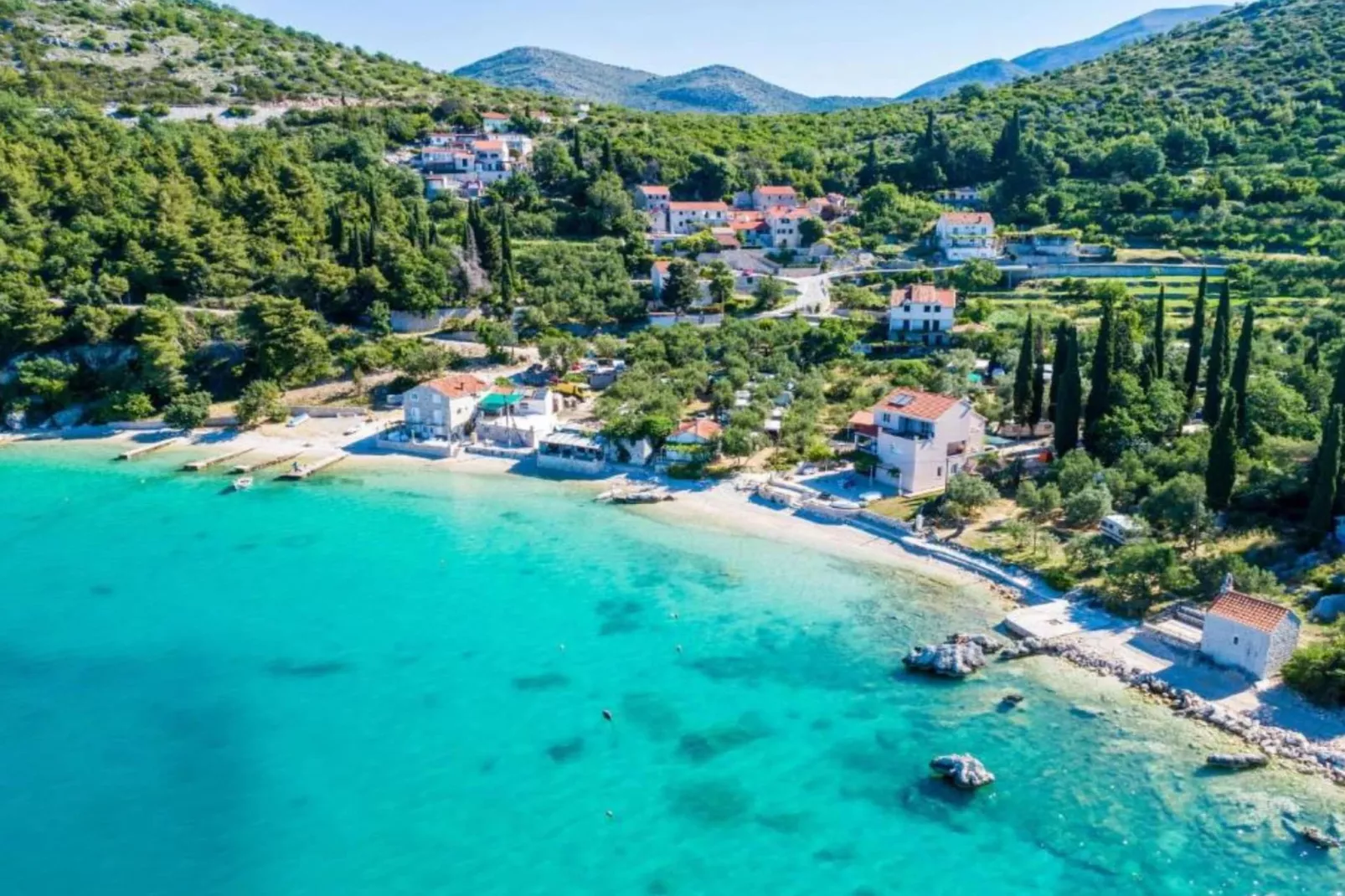 Apartment Gabrijela - One Bedroom Apartment with Sea View-Vue