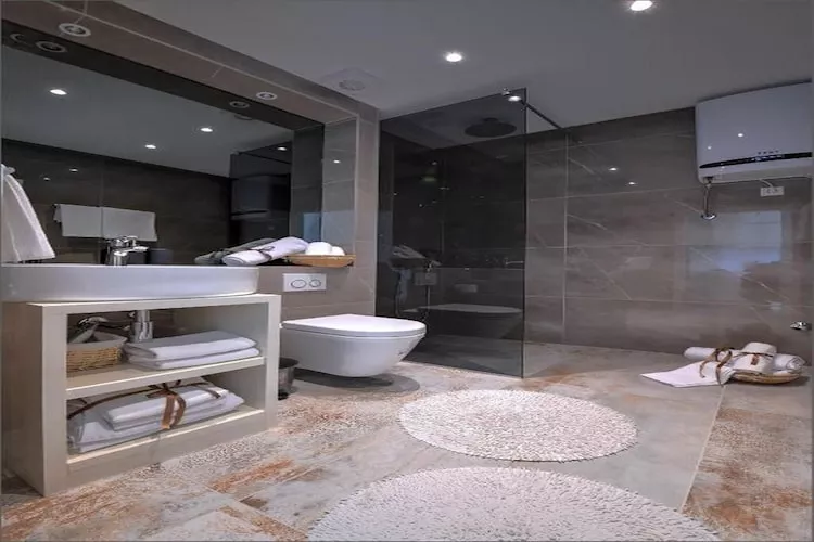 Deluxe Room with King Bed (2)-Salle de bain