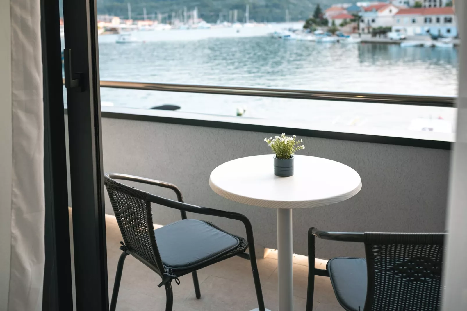 Apartments & Rooms Fisherman's Luck - Deluxe Double Room with Balcony and Sea View-Terrace