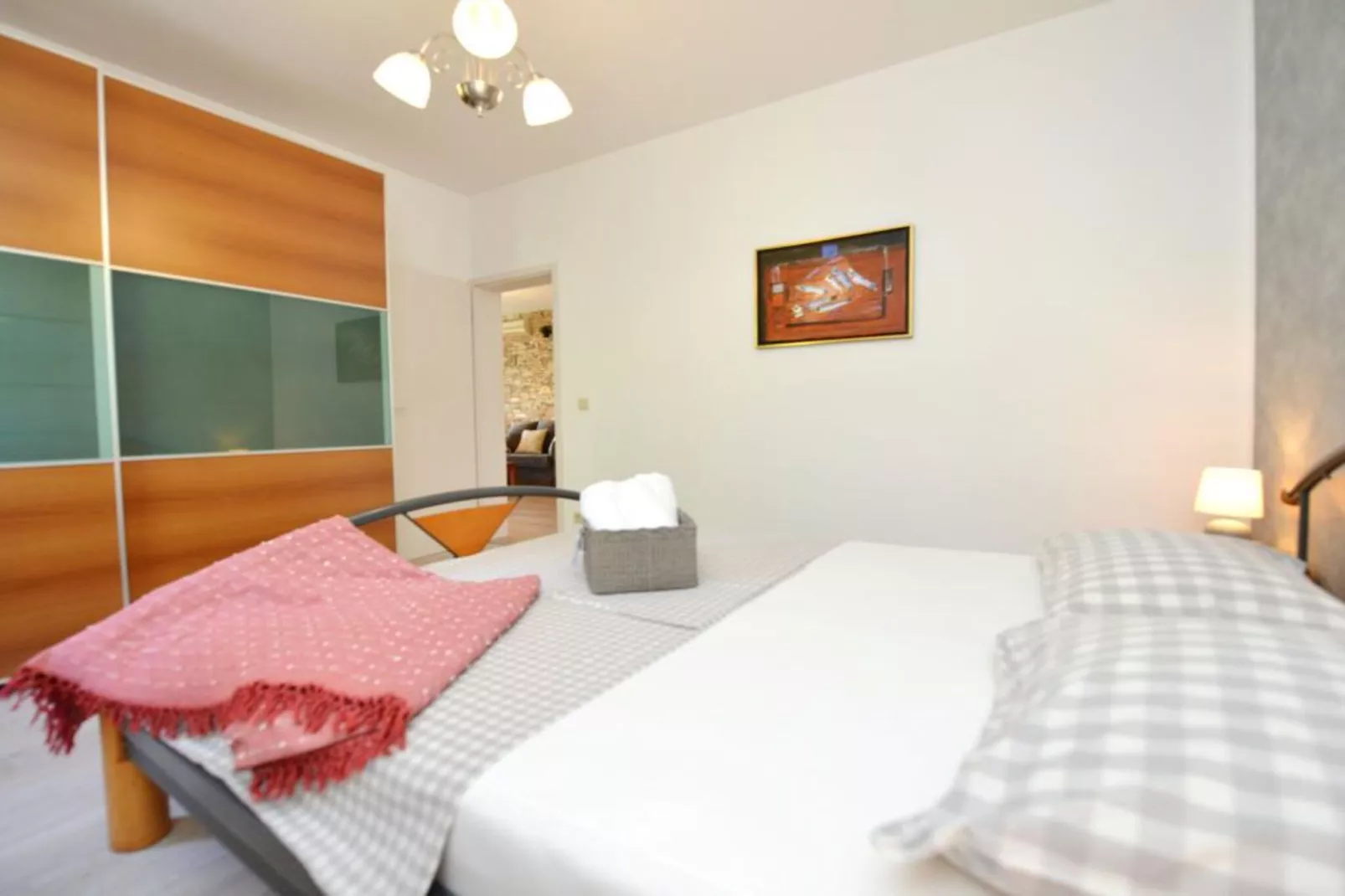 Two-Bedroom Apartment (Kadulja)-Bedroom