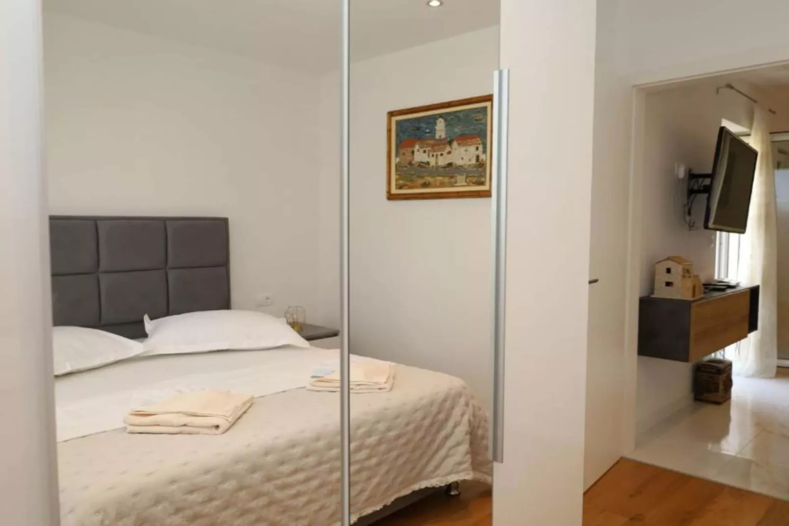 Dalmata D - Two Bedroom Apartment with Terrace-Bedroom