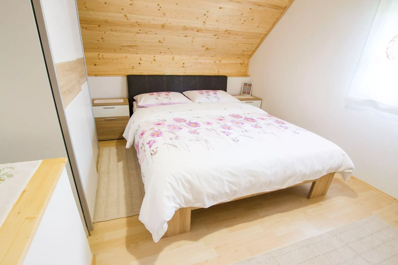 Sunny Two Bedroom Retreat in Beautiful Bizeljsko - Two Bedroom Country House-Bedroom