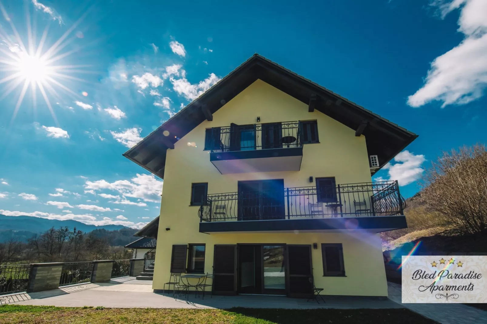 Bled Prestigious and Stylish Apartments - Standard One Bedroom Apartment with Balcony (owner 3)-Outdoor