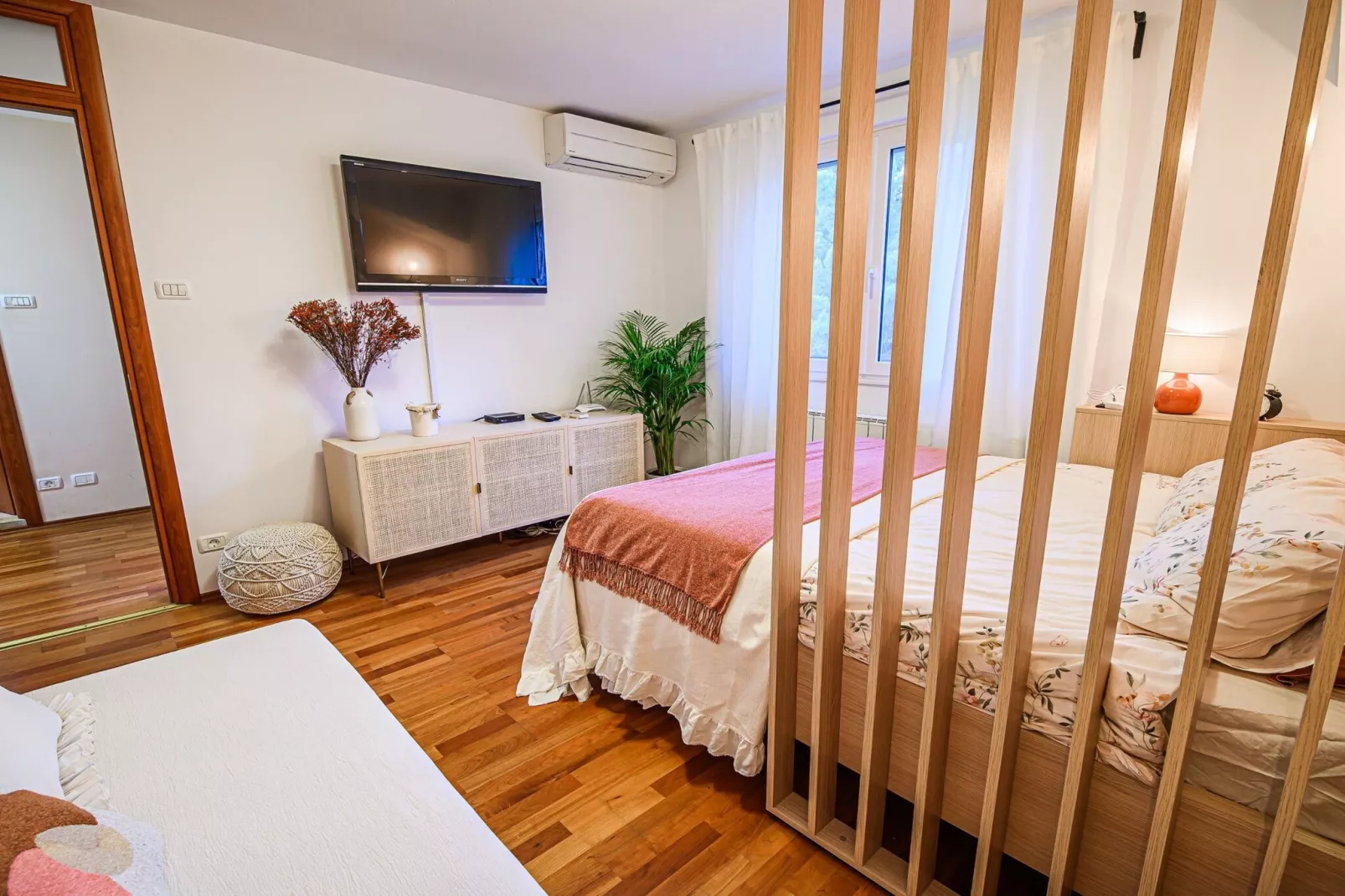 Elegant and Scenic Peaceful Apartments Portoroz - One Bedroom Apartment with Terrace-Bedroom