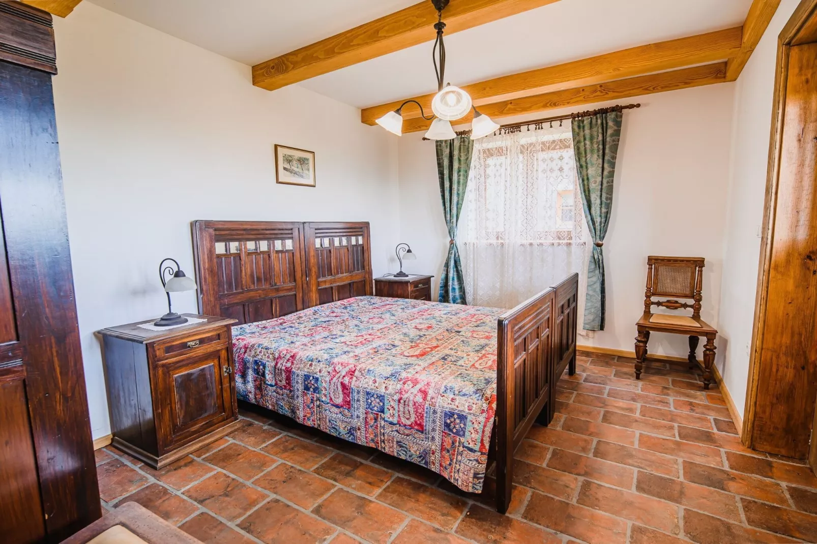 Hidden Authentic Haven Apartments - Two Bedroom Apartment with Balcony-Bedroom