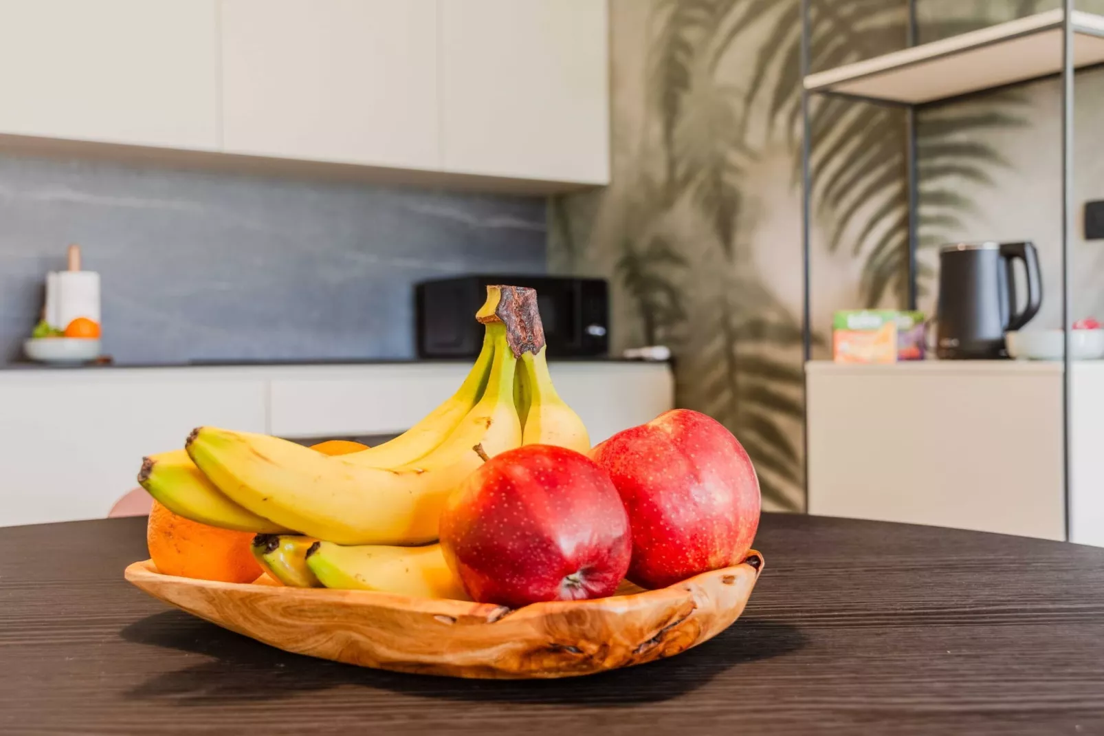 Bovec Chic Apartment with Sauna - One Bedroom Apartment with Balcony-Küche