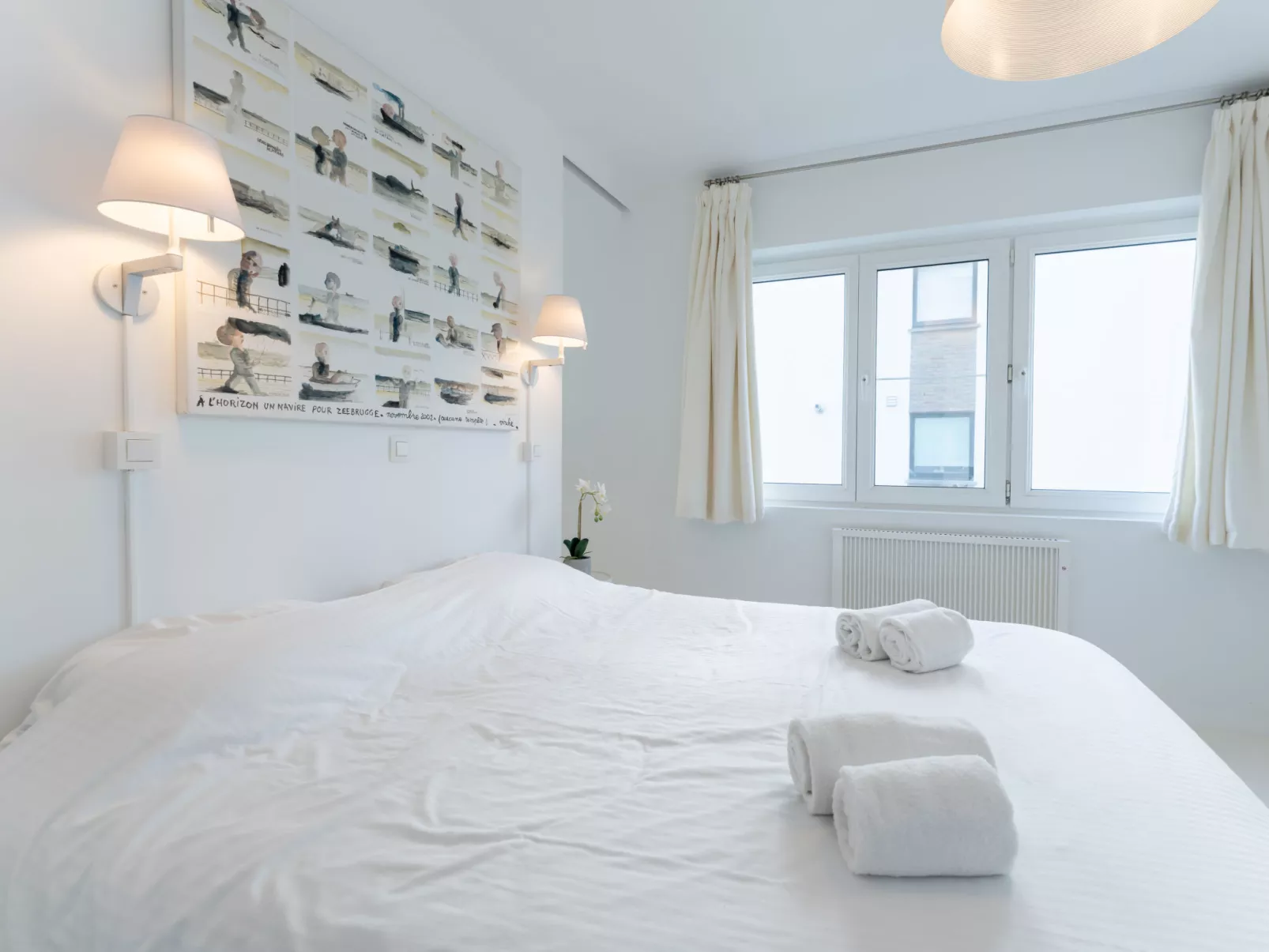 Blanc Rivage with garage-Inside