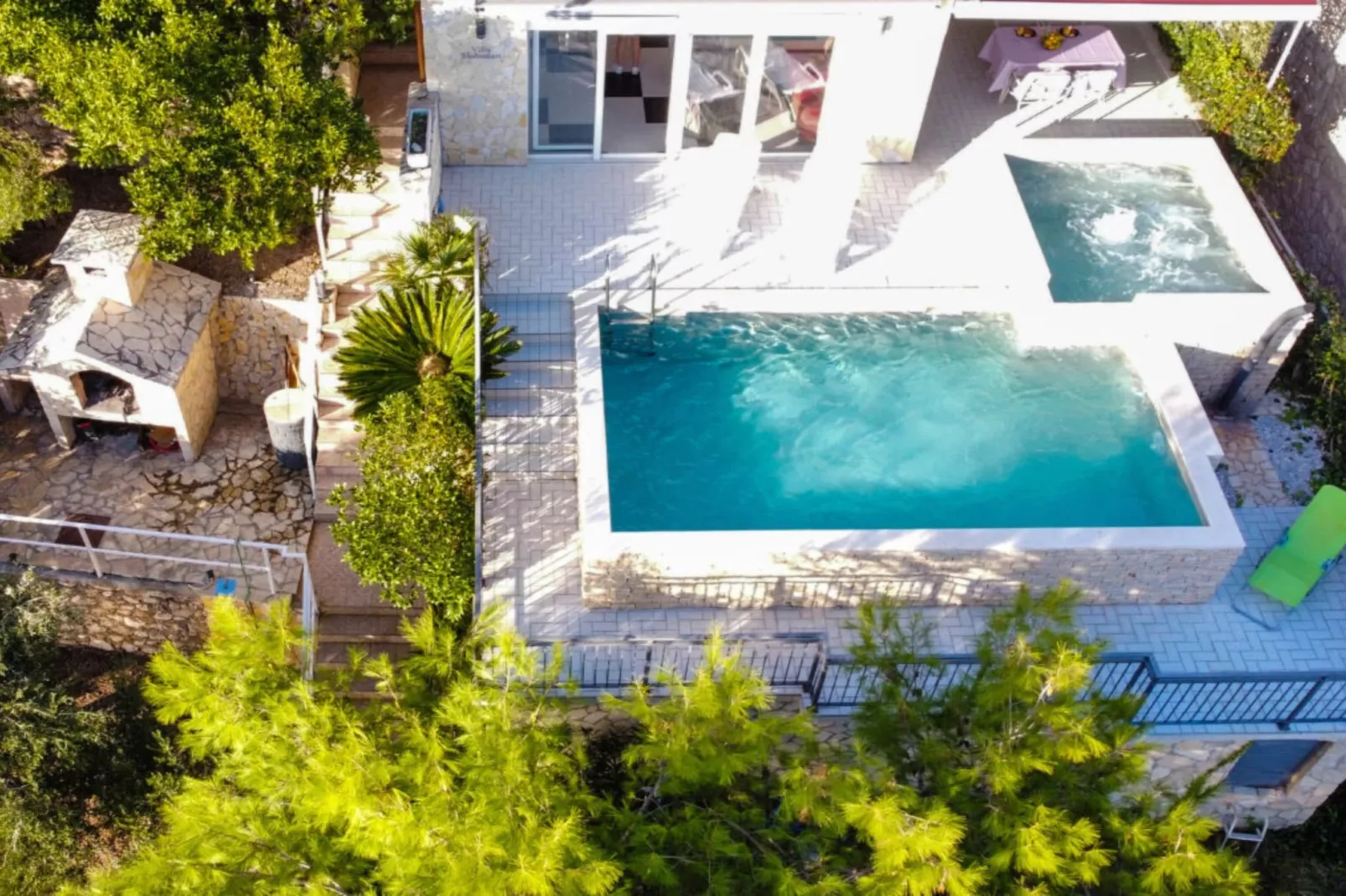 Seafront Apartment Sea Relax with Private Pool - Two Bedroom Apartment with Sea View  and Private Pool-Outdoor