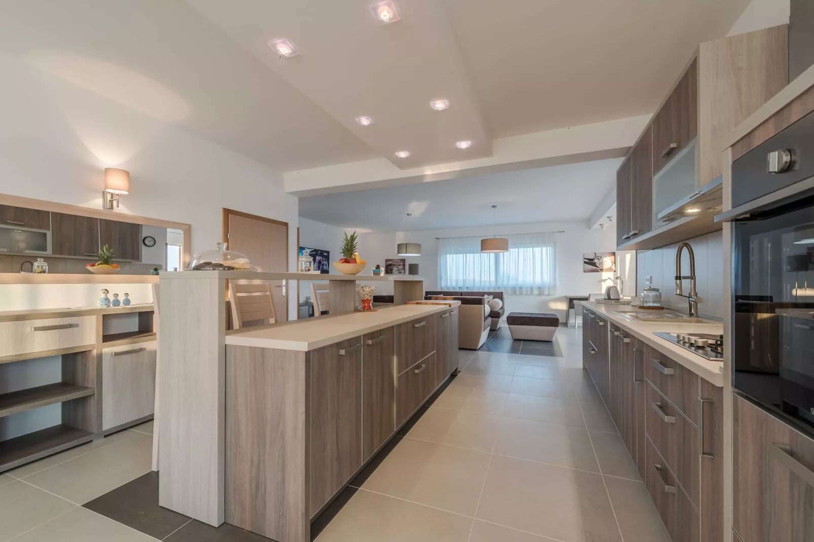 Luxury Escape with Swimming Pool & Modern Design - Deluxe Four Bedroom Villa with Sea View and Private Pool (Villa 5)-Cuisine