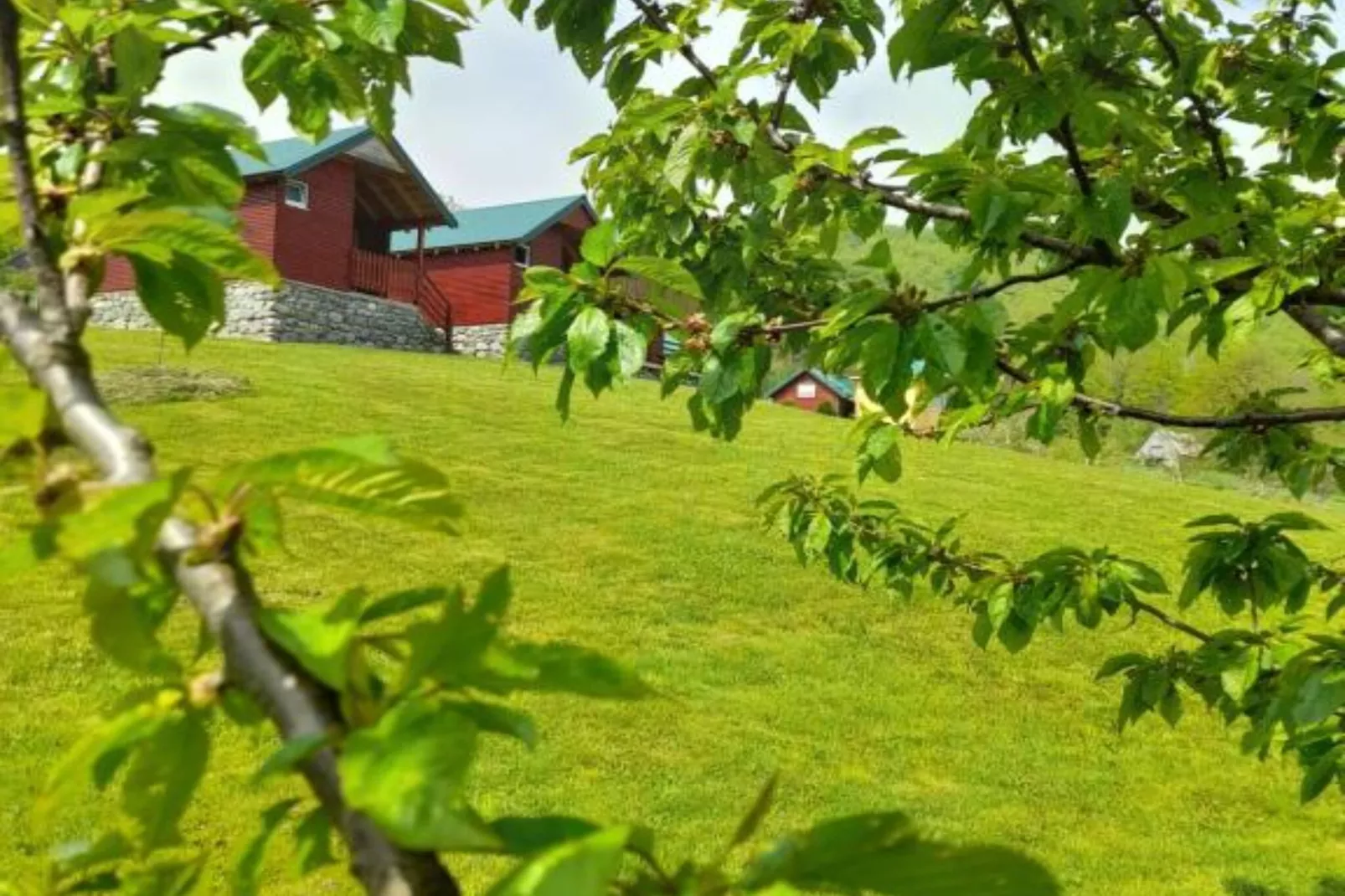 Eco Village Coric - Studio Apartment with Terrace 2 - Garten Sommer