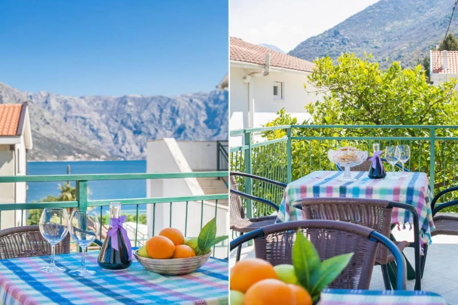 Charming Seaside Escape in Kotor - One Bedroom Apartment with Sea View 1-Outdoor