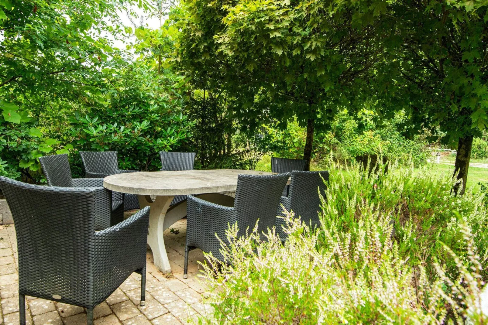 10 Personen Ferienhaus in Ry-By Traum-Außenbereich