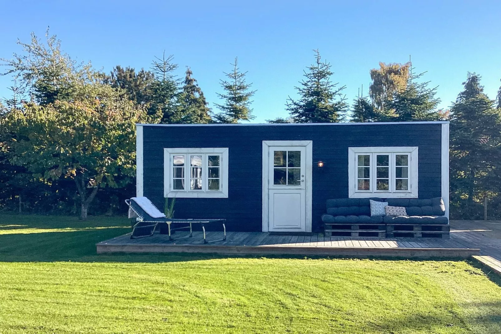 4 Sterne Ferienhaus in Væggerløse-Im Freien