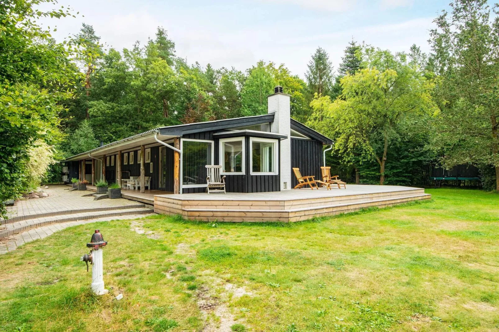 10 Personen Ferienhaus in Ry-By Traum-Außenbereich
