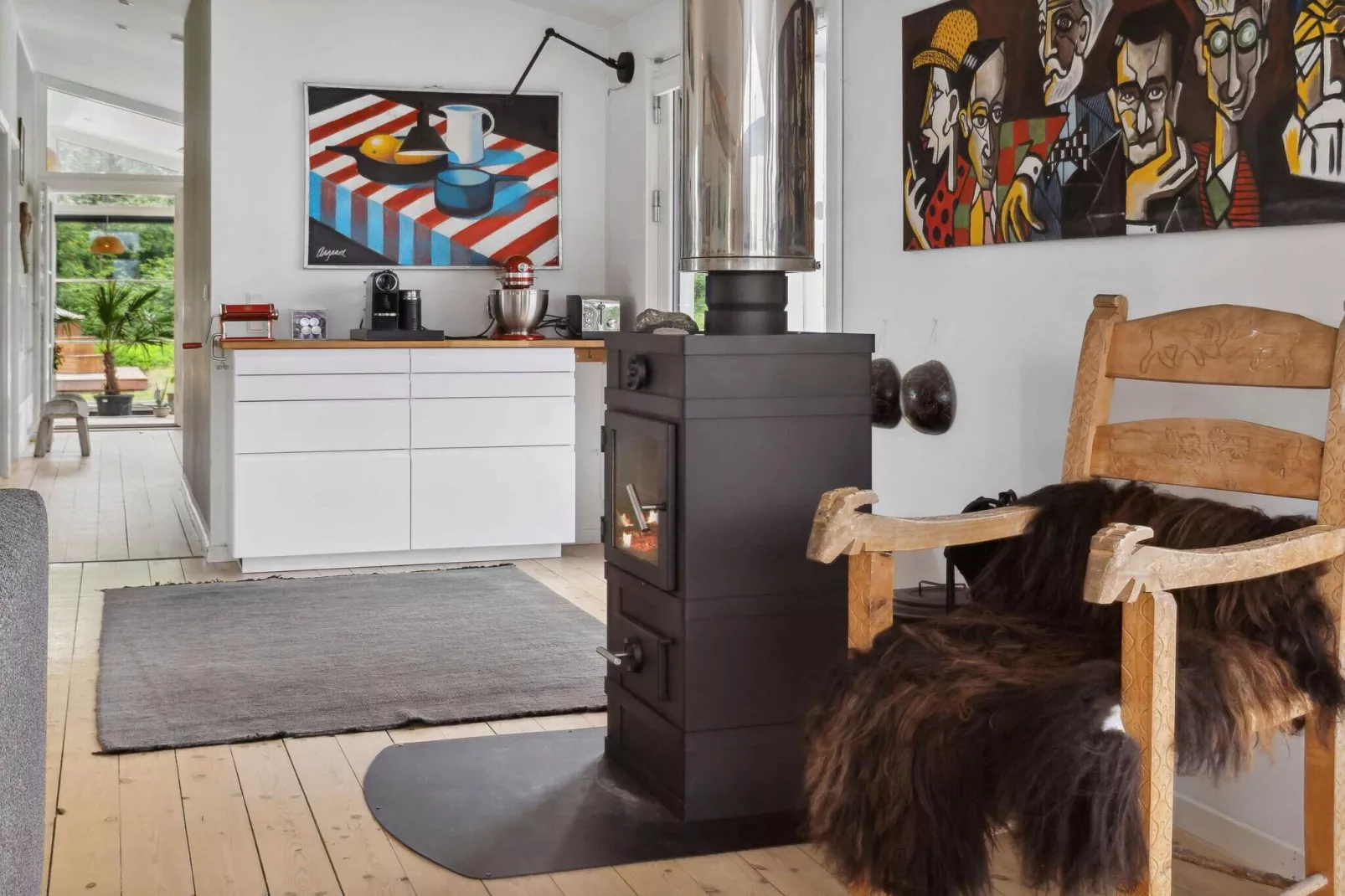 5 Sterne Ferienhaus in Ølsted-Innenbereich