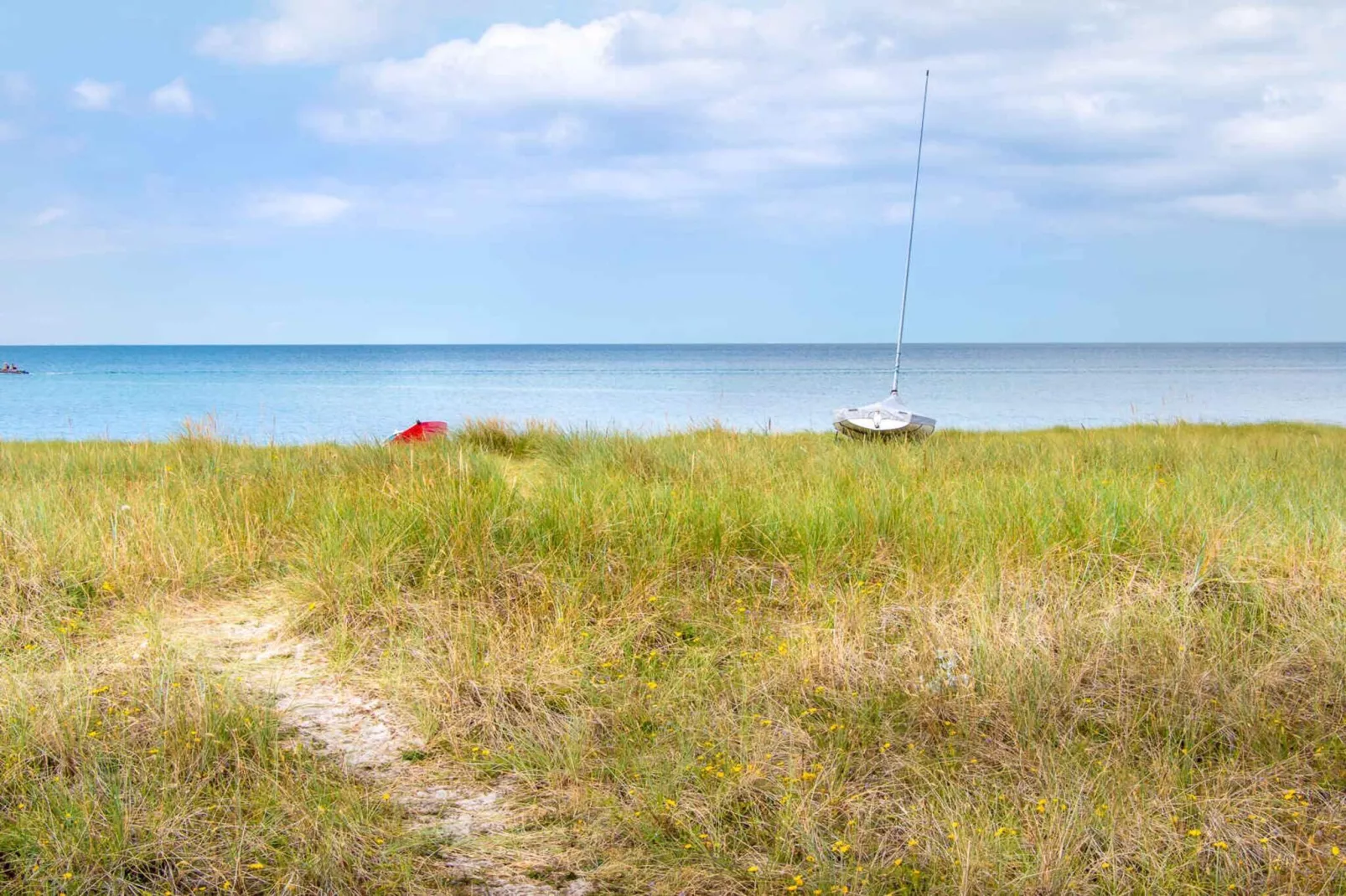 5 star holiday home in Store Fuglede-Water view