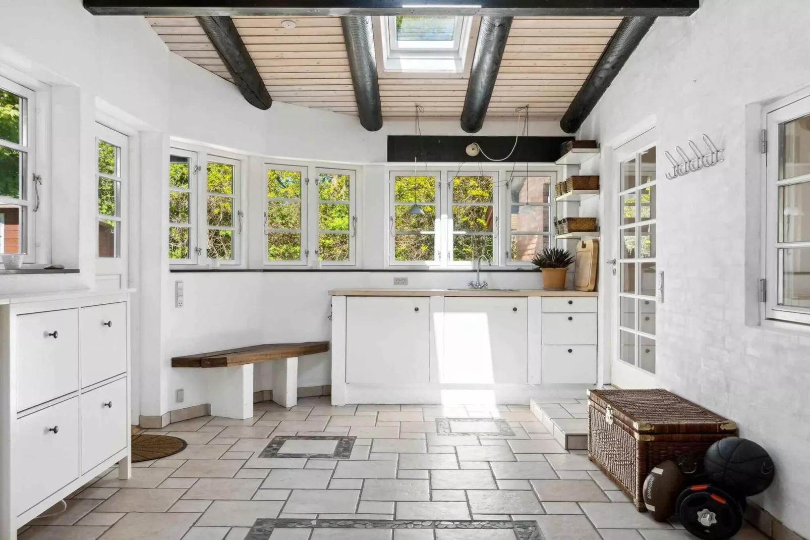 5 Sterne Ferienhaus in Tranekær-Innenbereich