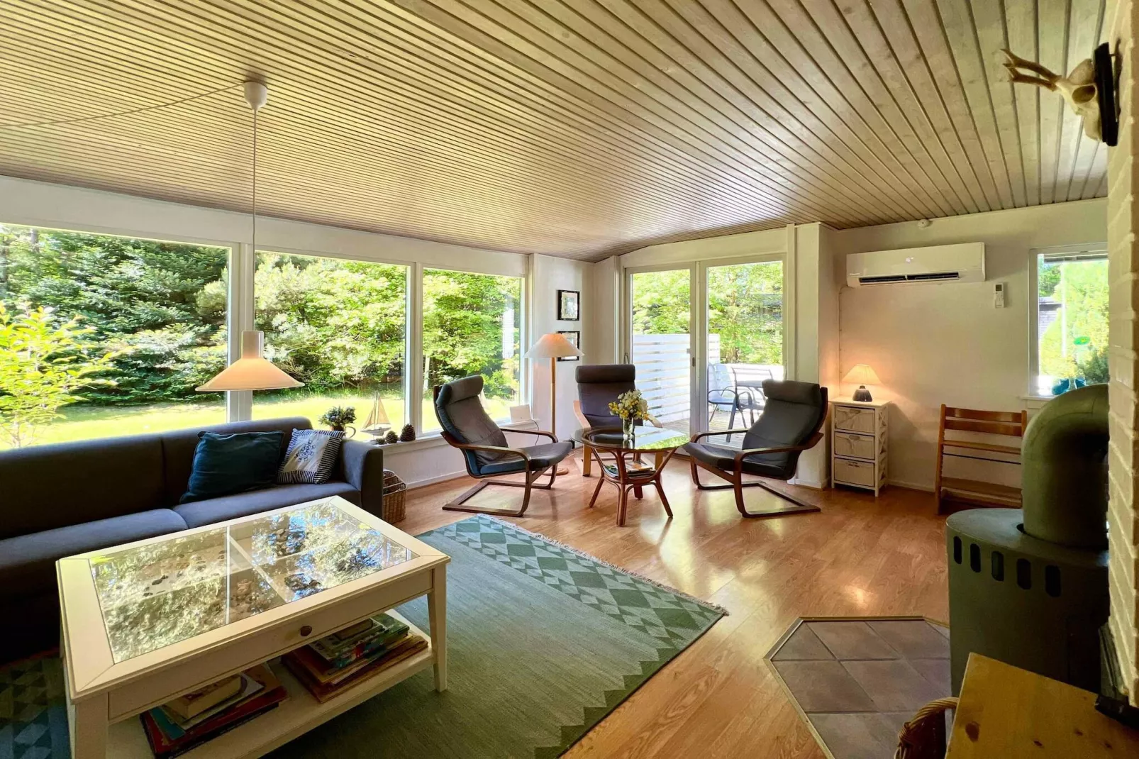 4 Sterne Ferienhaus in Højby-Innenbereich