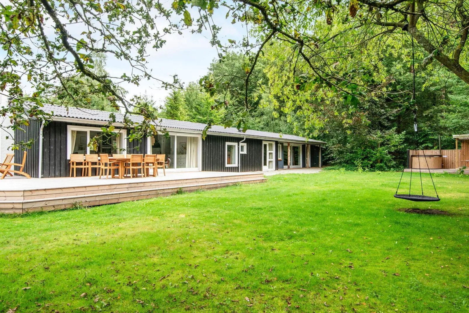 10 Personen Ferienhaus in Ry-By Traum-Außenbereich