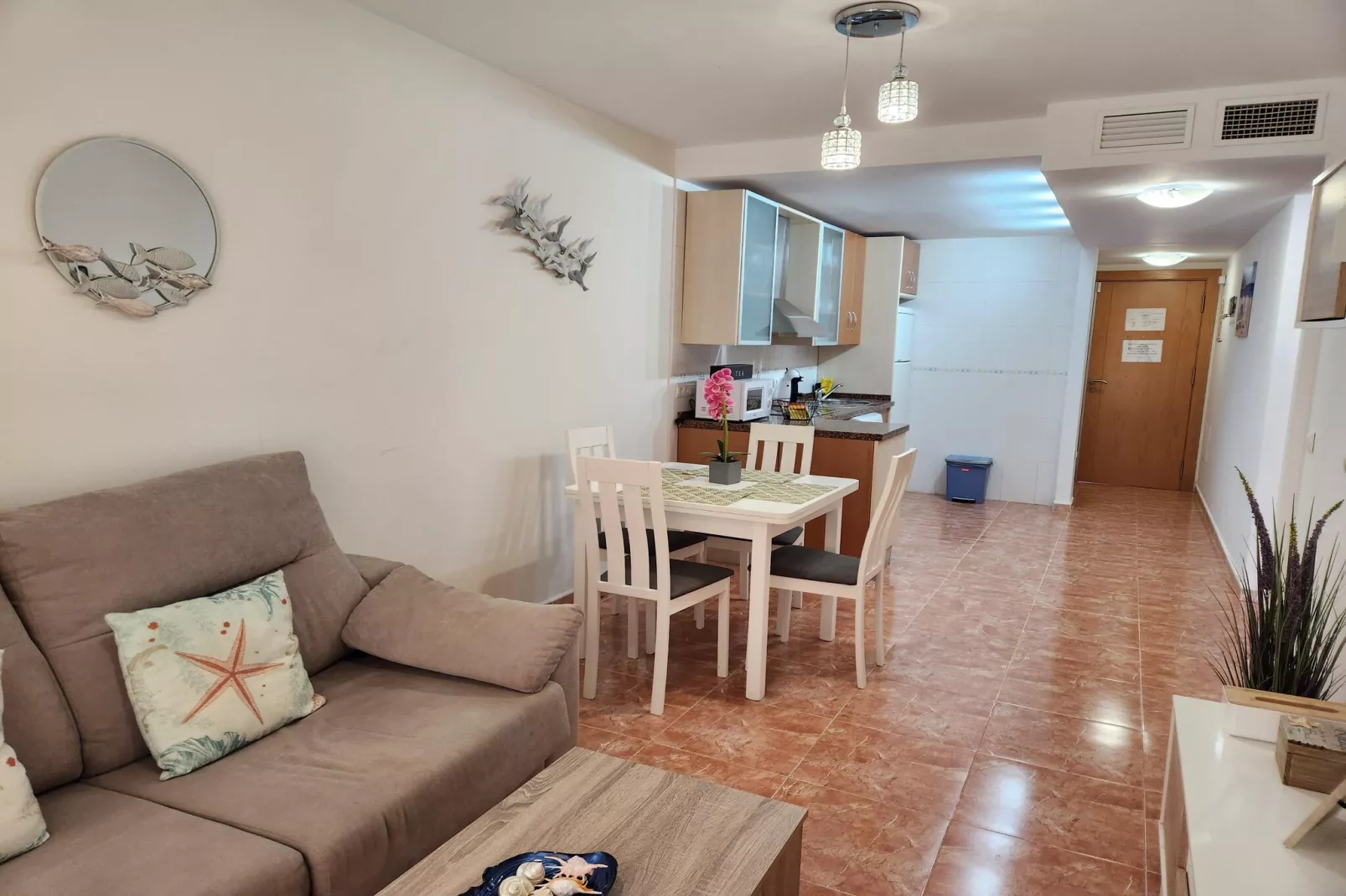 CT 340 AL - Gardenapartment - Paraiso de Vera-Salle à manger