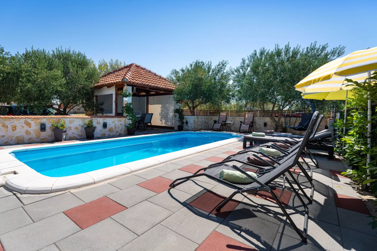 Holiday home Olive Garden-Piscine