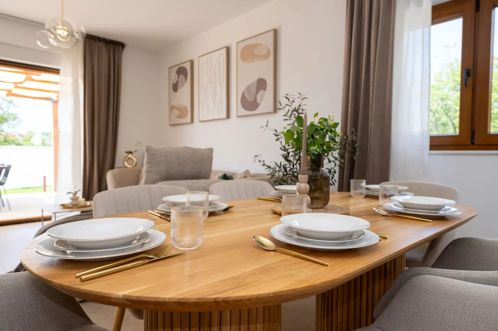 Luxury Villa T&T-Esszimmer