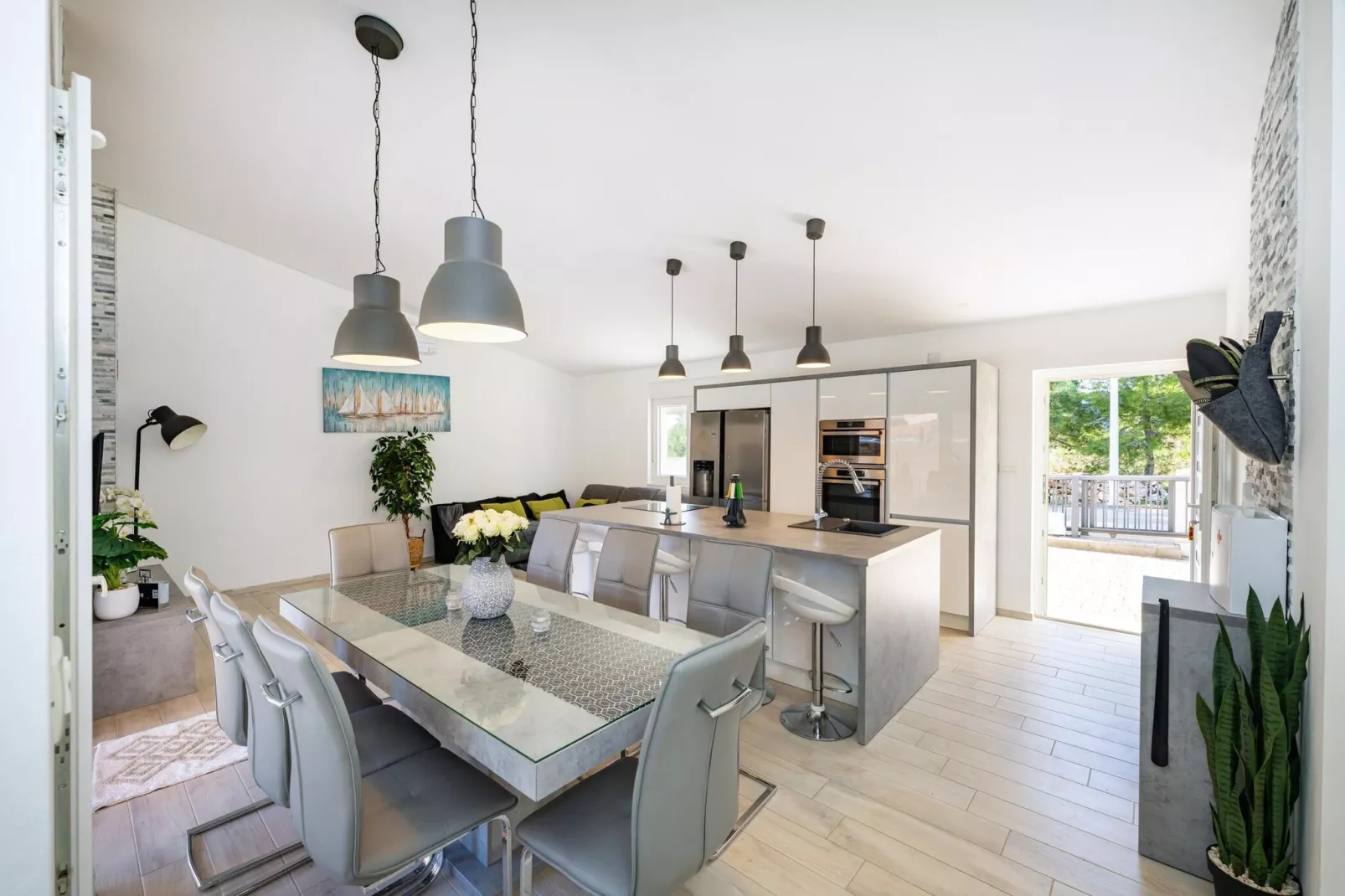 Villa Gajser-Salle à manger