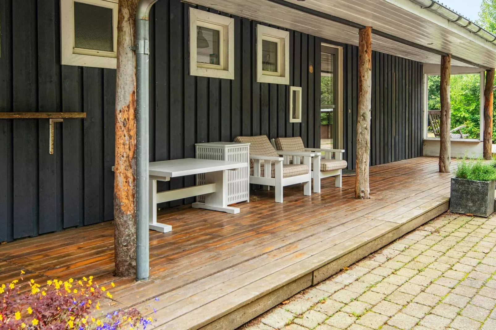 10 Personen Ferienhaus in Ry-By Traum-Außenbereich