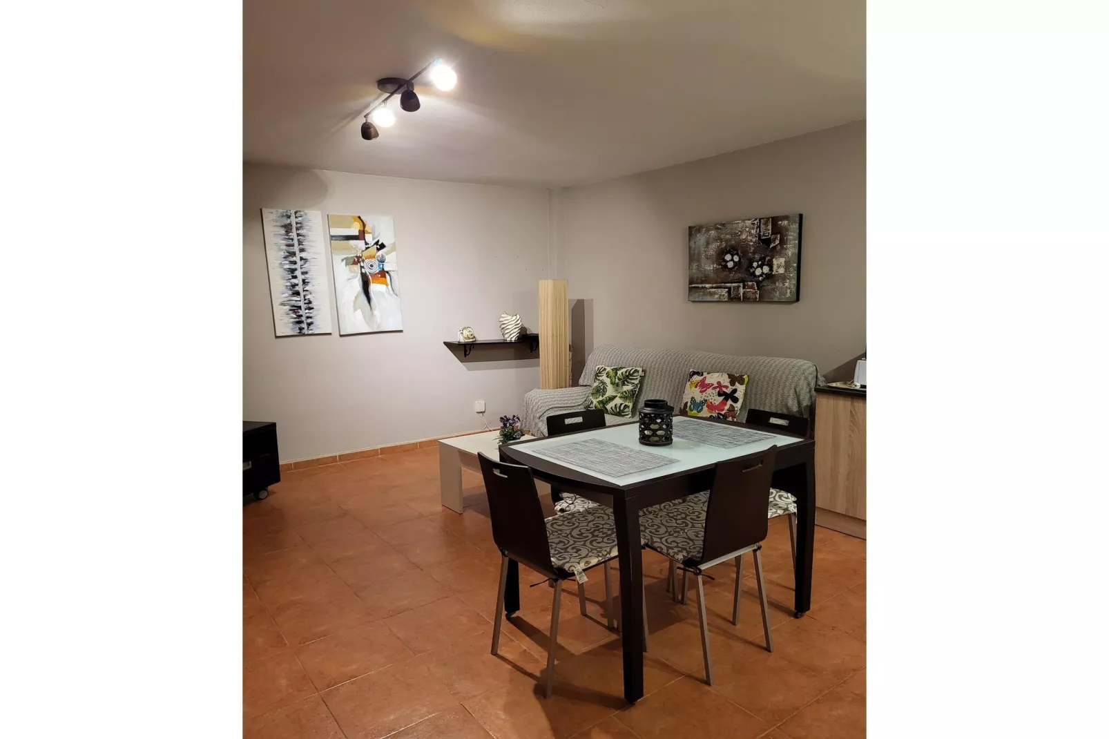 CT 368 AL - Faro's Casa Primera Linea Naturista Veraplaya-Esszimmer