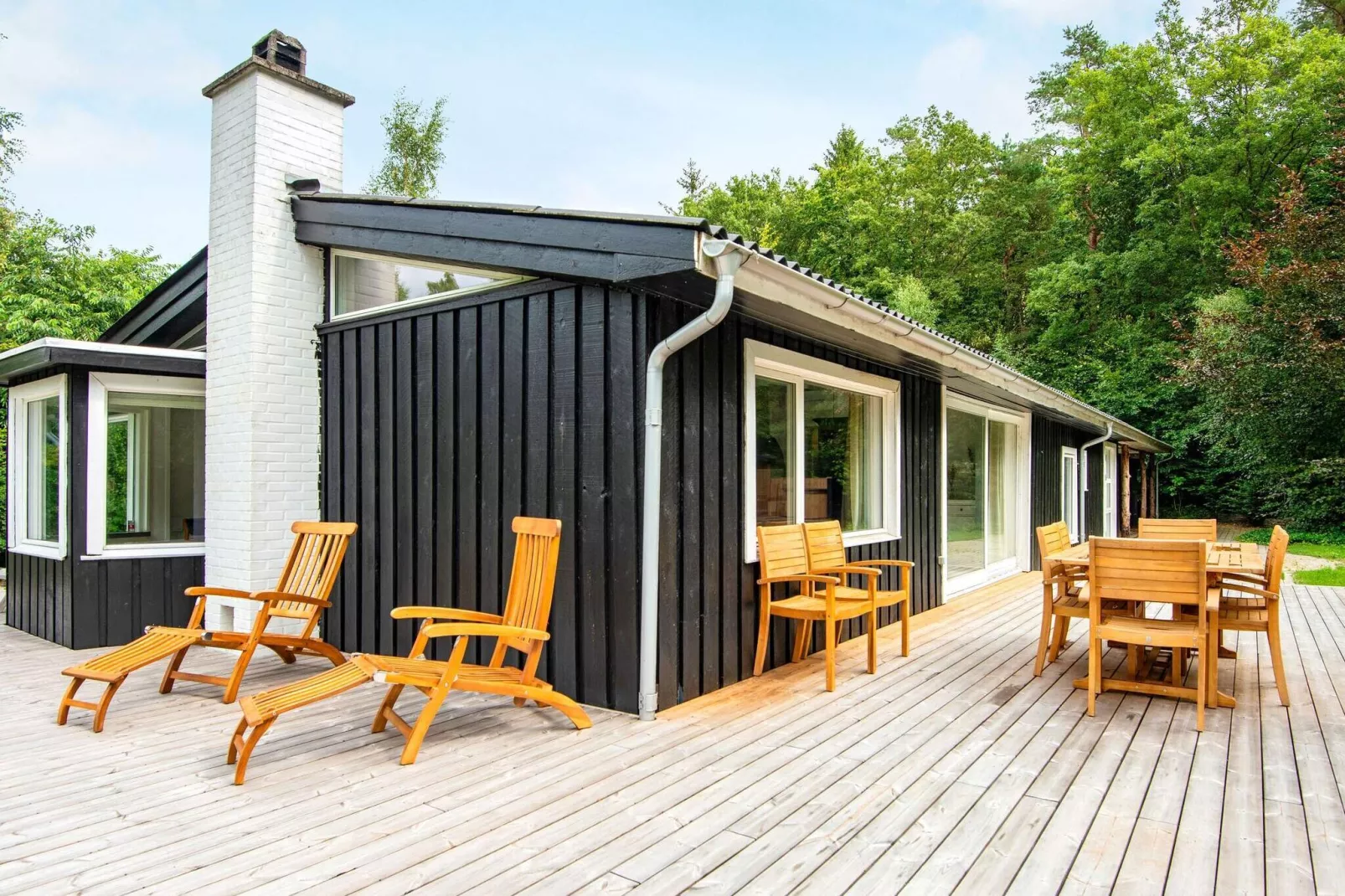 10 Personen Ferienhaus in Ry-By Traum-Außenbereich