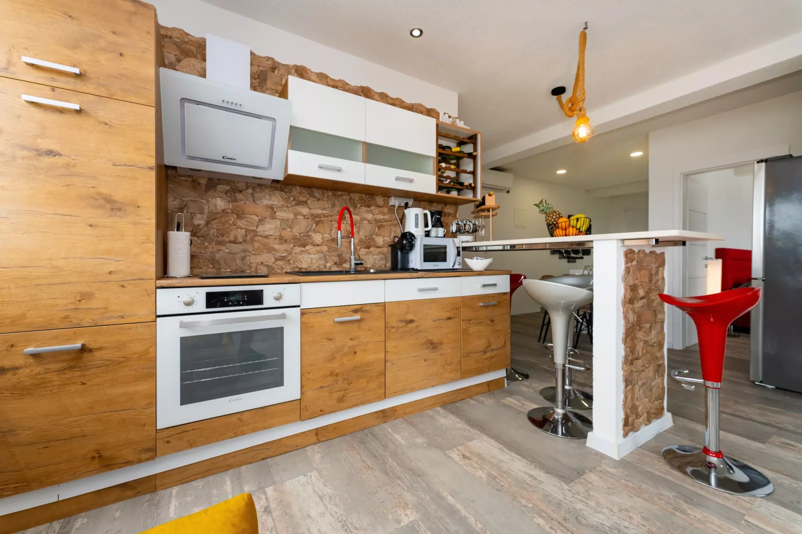 Sea view penthouse Nikita-Küche