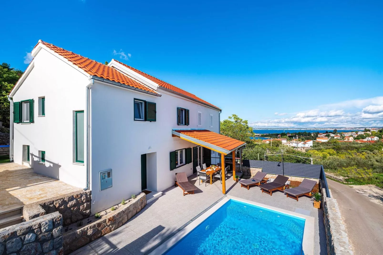 Sea view Villa Nana-Extérieur été