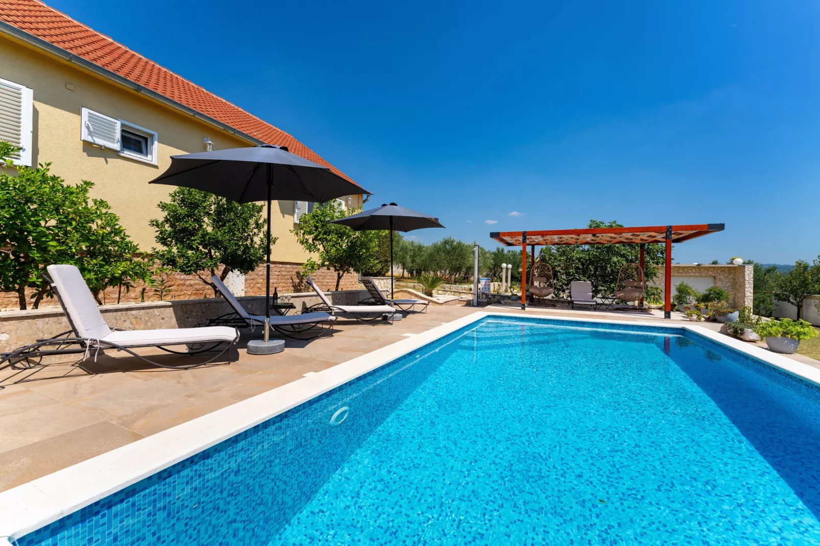 Villa Sucic with private pool-Schwimmbad