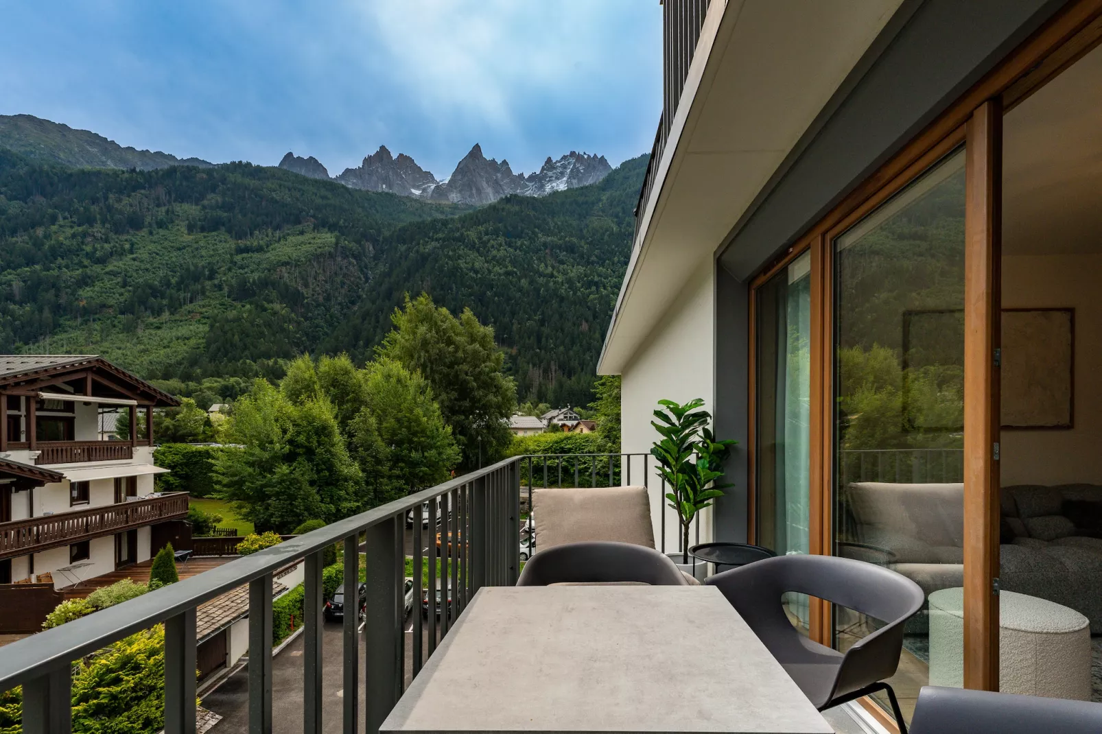Blanc Mont Blanc 308-Terrasse / balcon