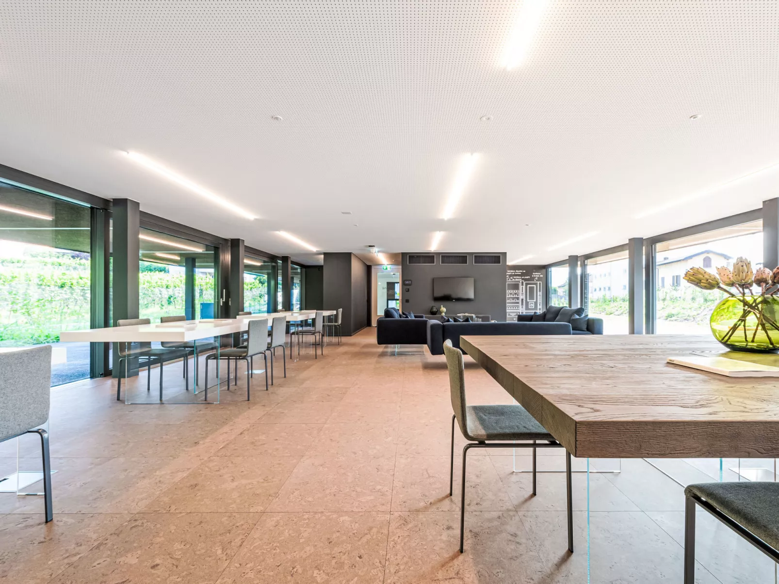 Lo Scudo di Stabio 1 Zi.Studio Süd.-Dedans