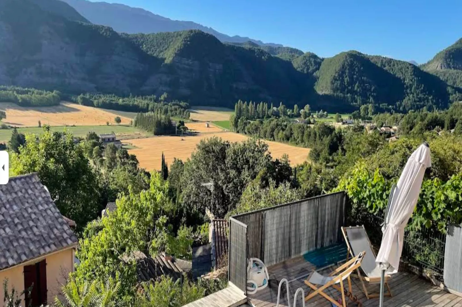 Cheval blanc-Aussicht Sommer