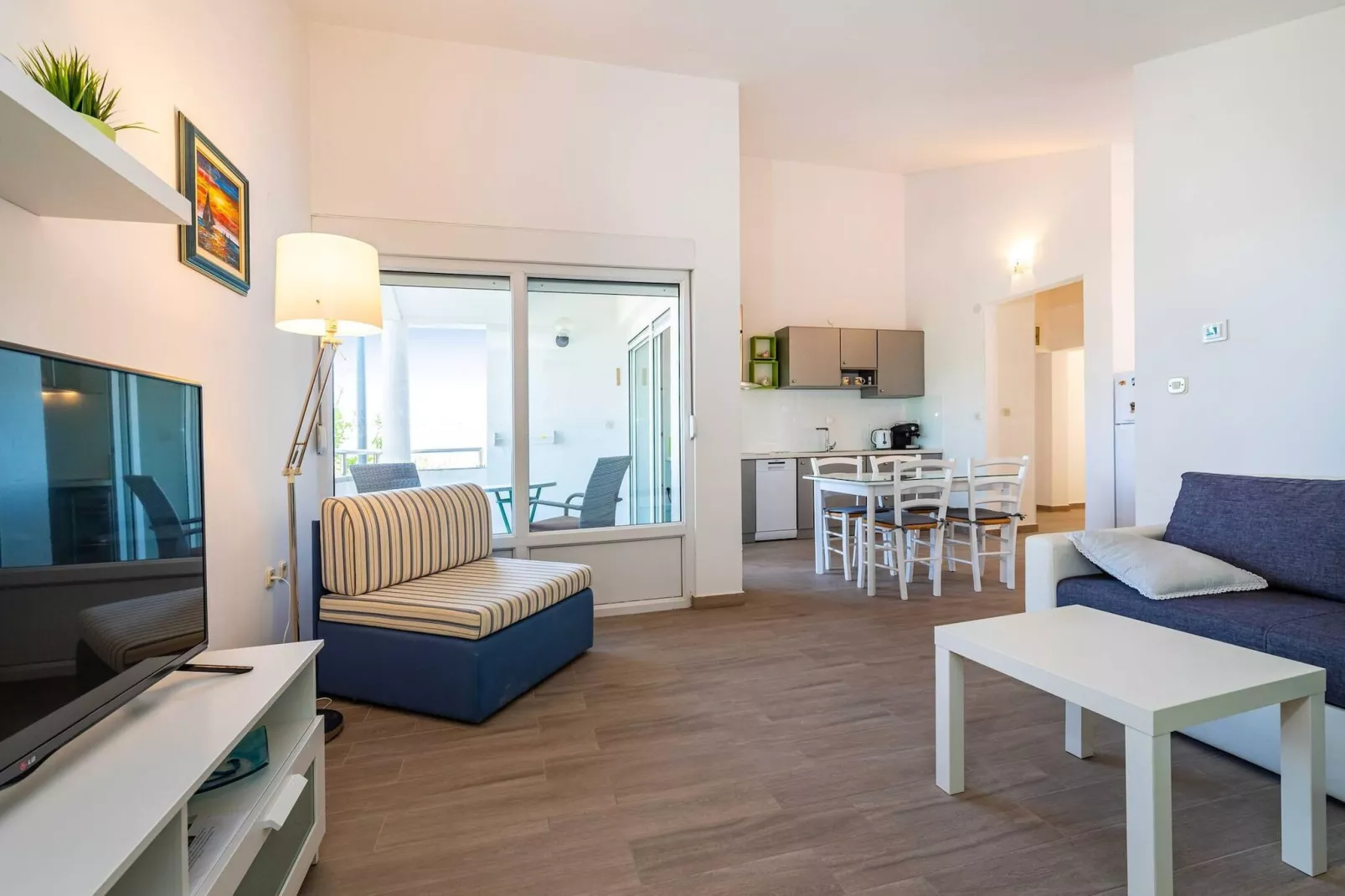 Sea view apartment Dajana-Salon