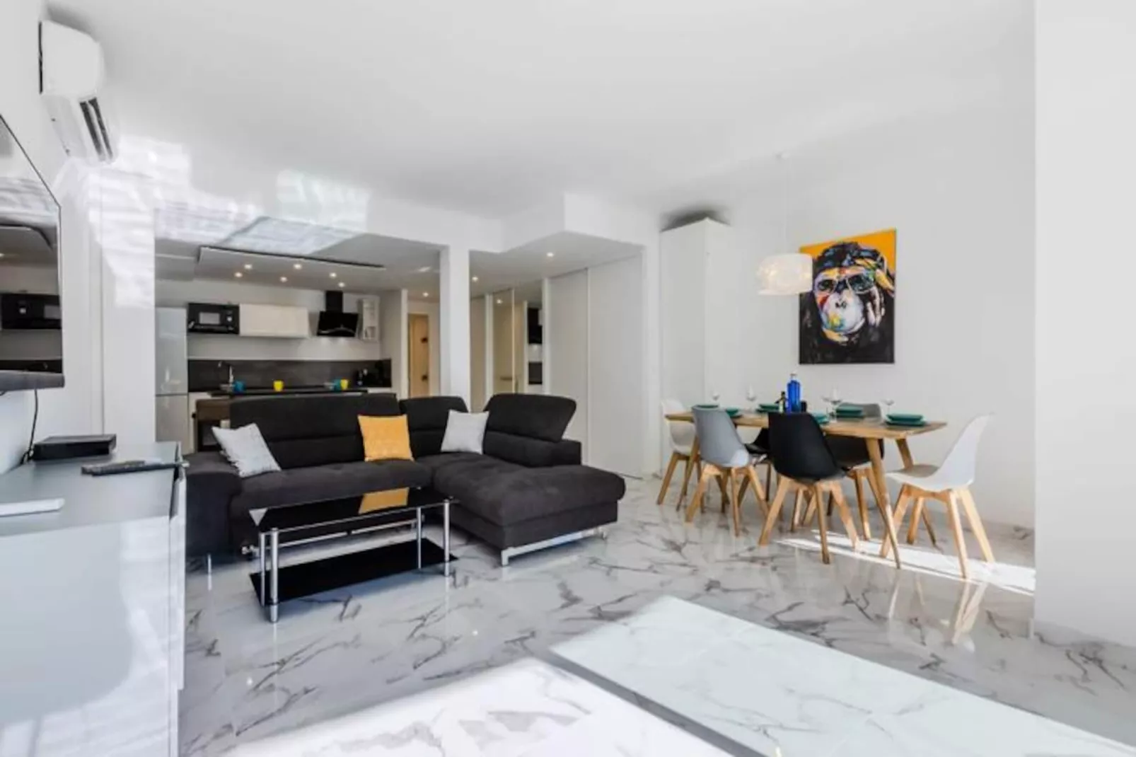 Résidence 90m2 Sur La Croisette Avec Terrasse & Vue Mer-Untagged