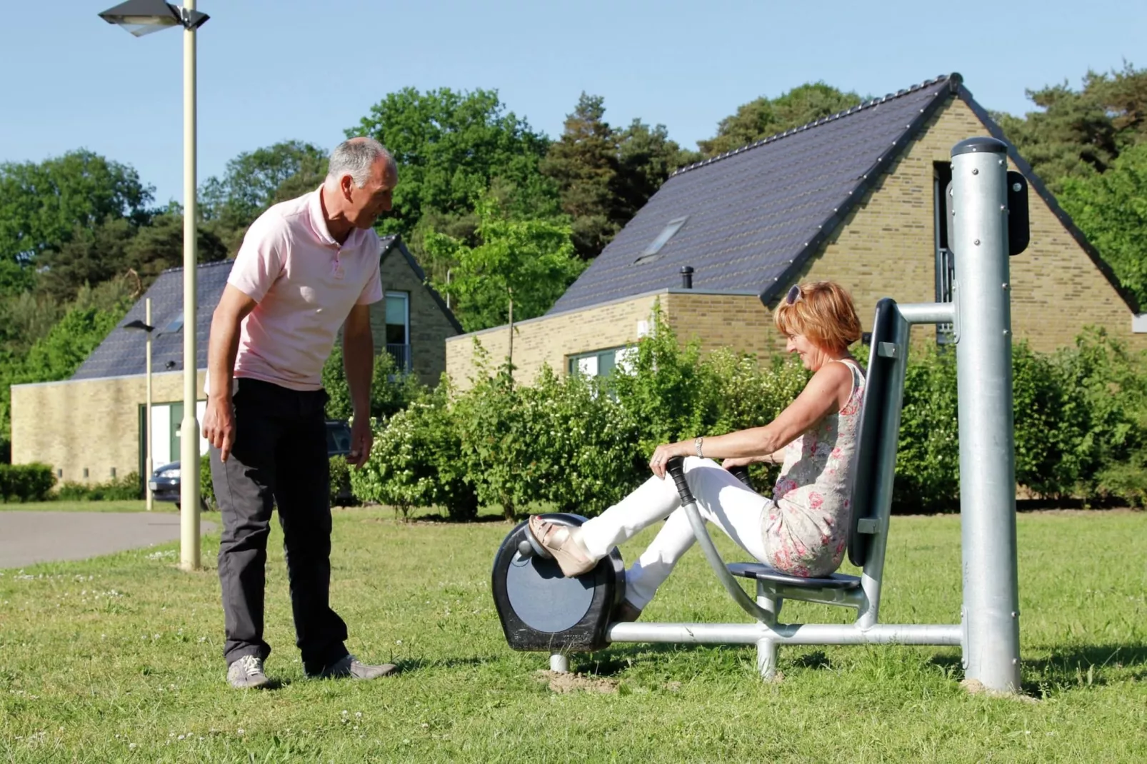 Boswoning-Installations du parc