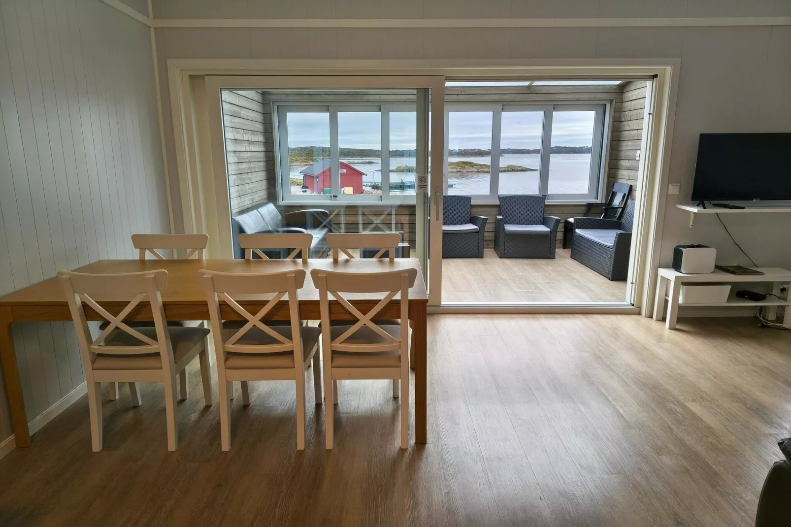 Maison de vacances pour 6 a Dyrvik-Intérieur