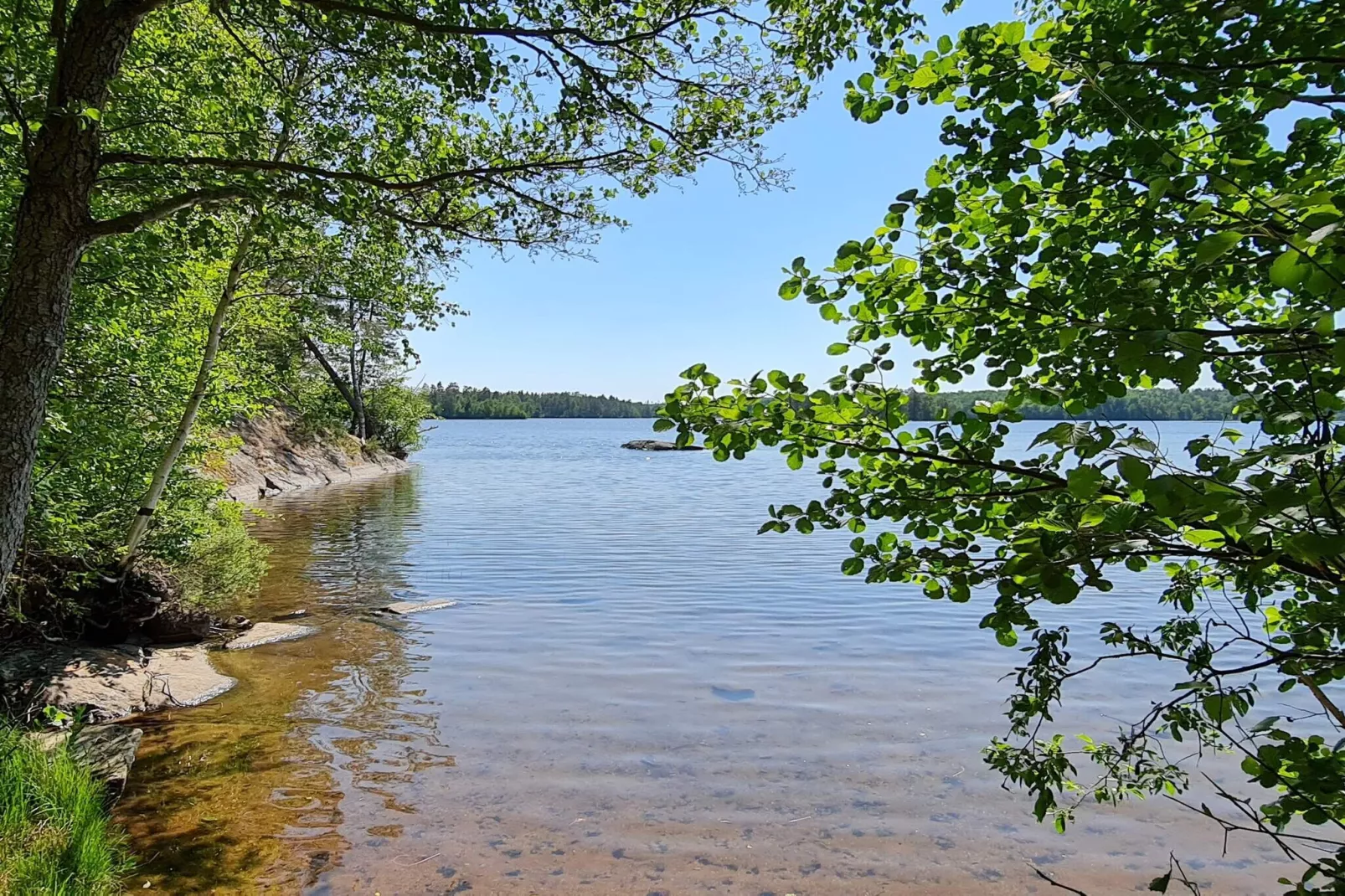 4 person holiday home in VETLANDA-By Traum-Water view