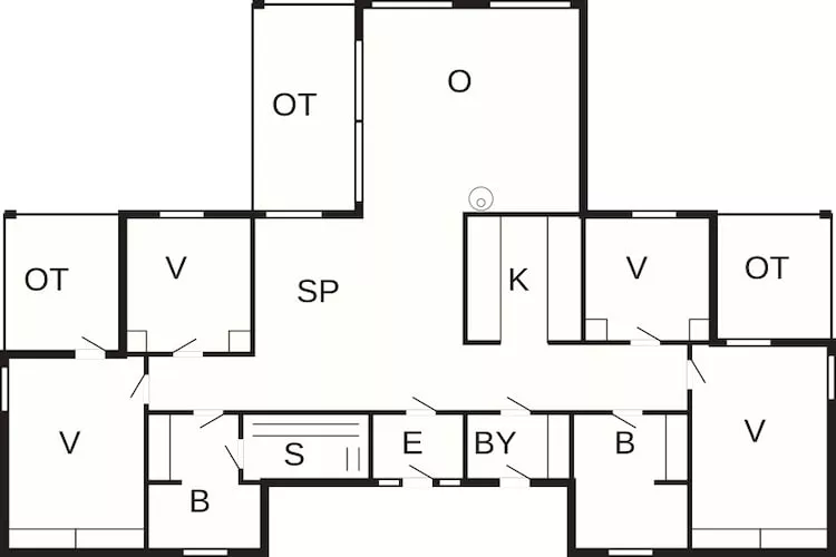 12 person holiday home in Hals-By Traum-Floor plan