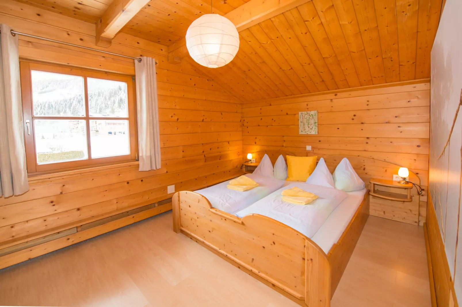 Appartment Holzblockhaus-Bedroom