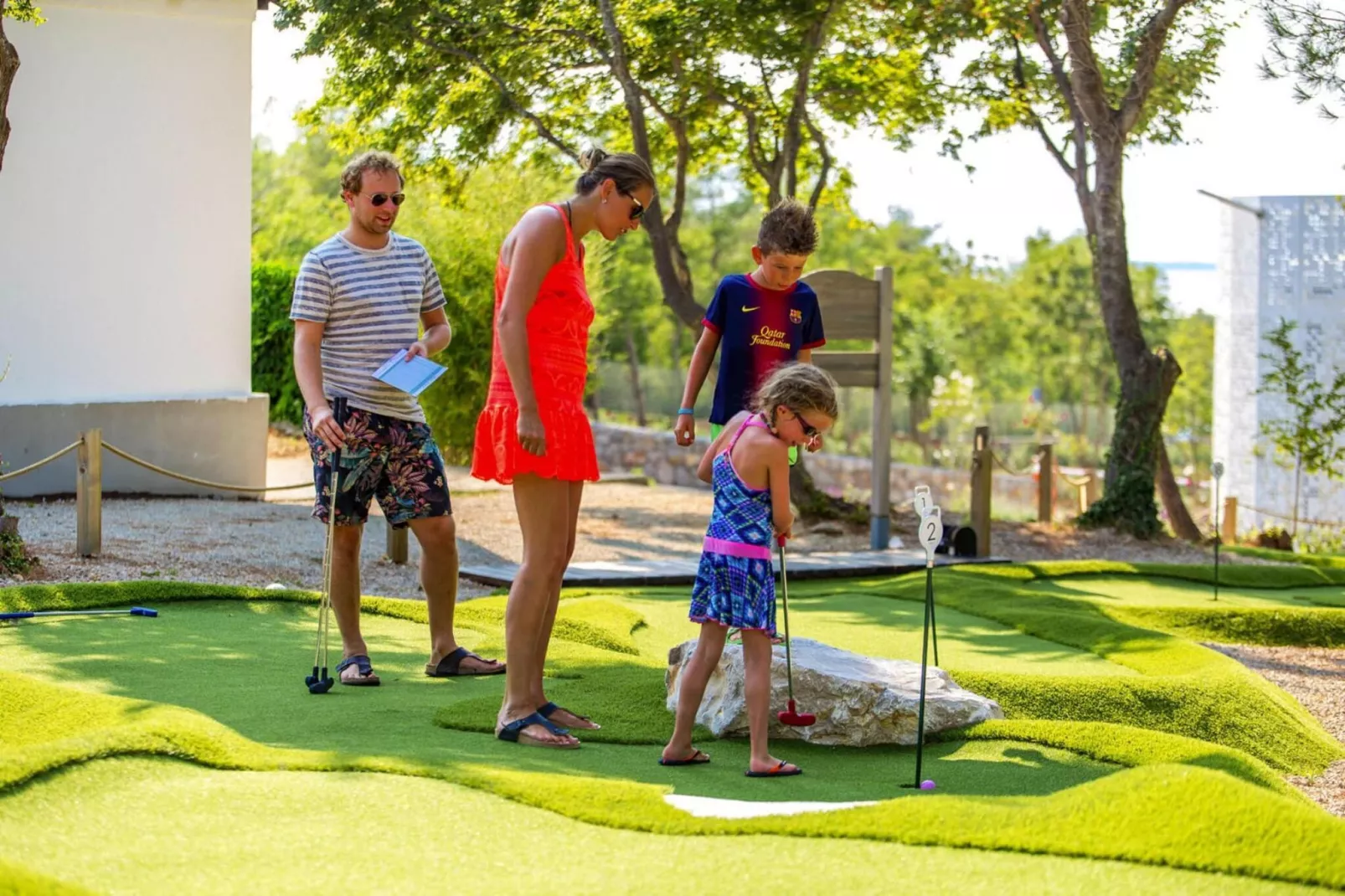 Mobile Homes, Omisalj-Mobilhome GOLD-Garten Sommer