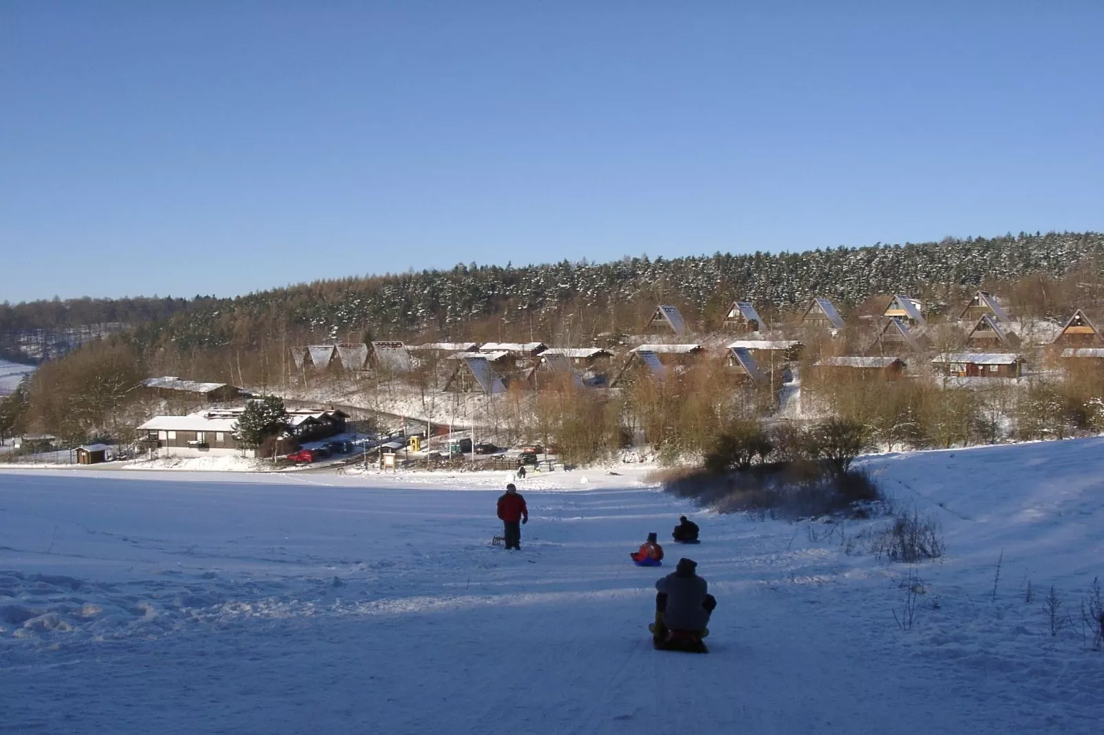 Ronshausen 1-Area within 1km in winter