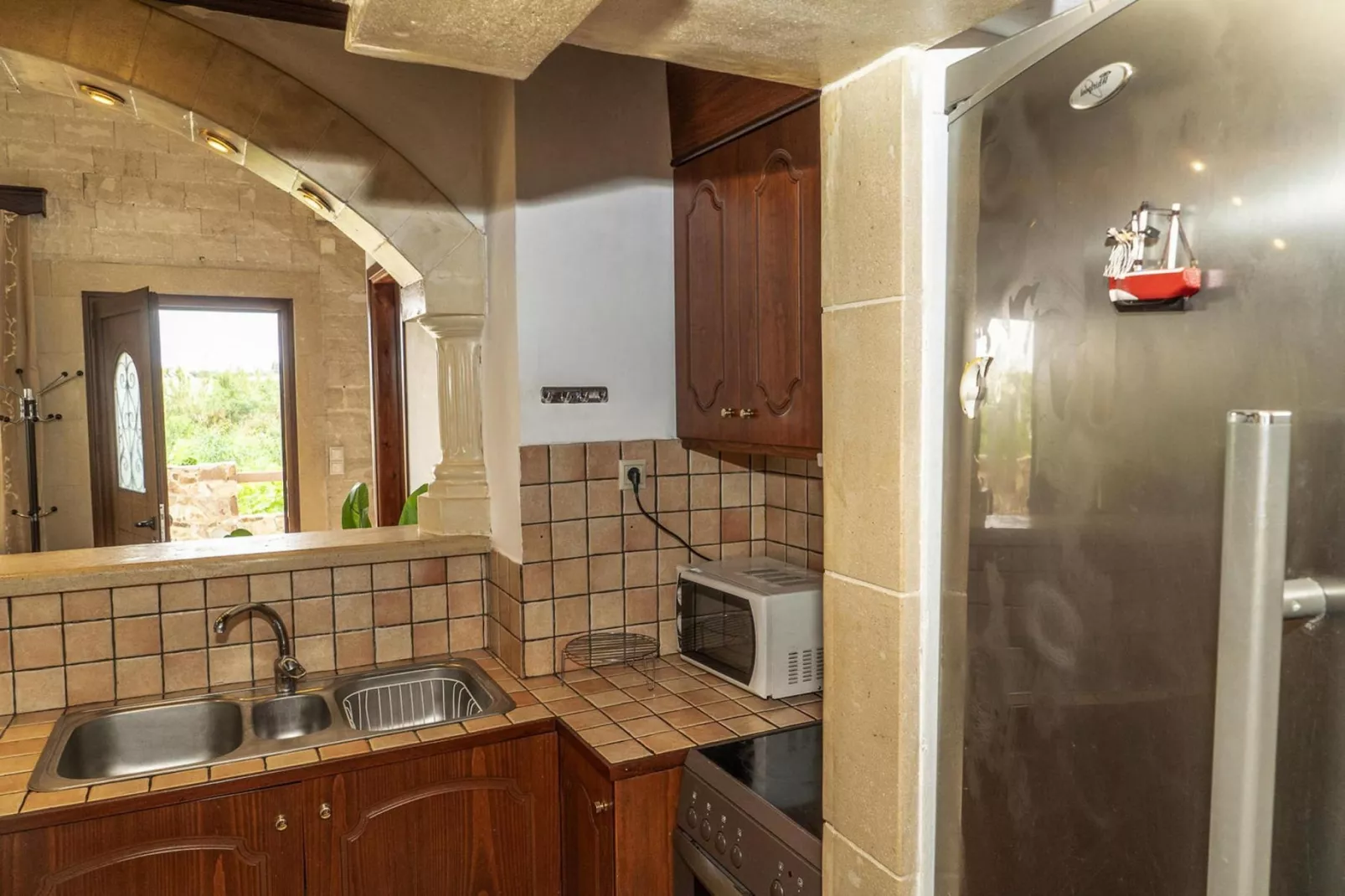 Holiday home, Stalos-Villa Giorgos-Küche