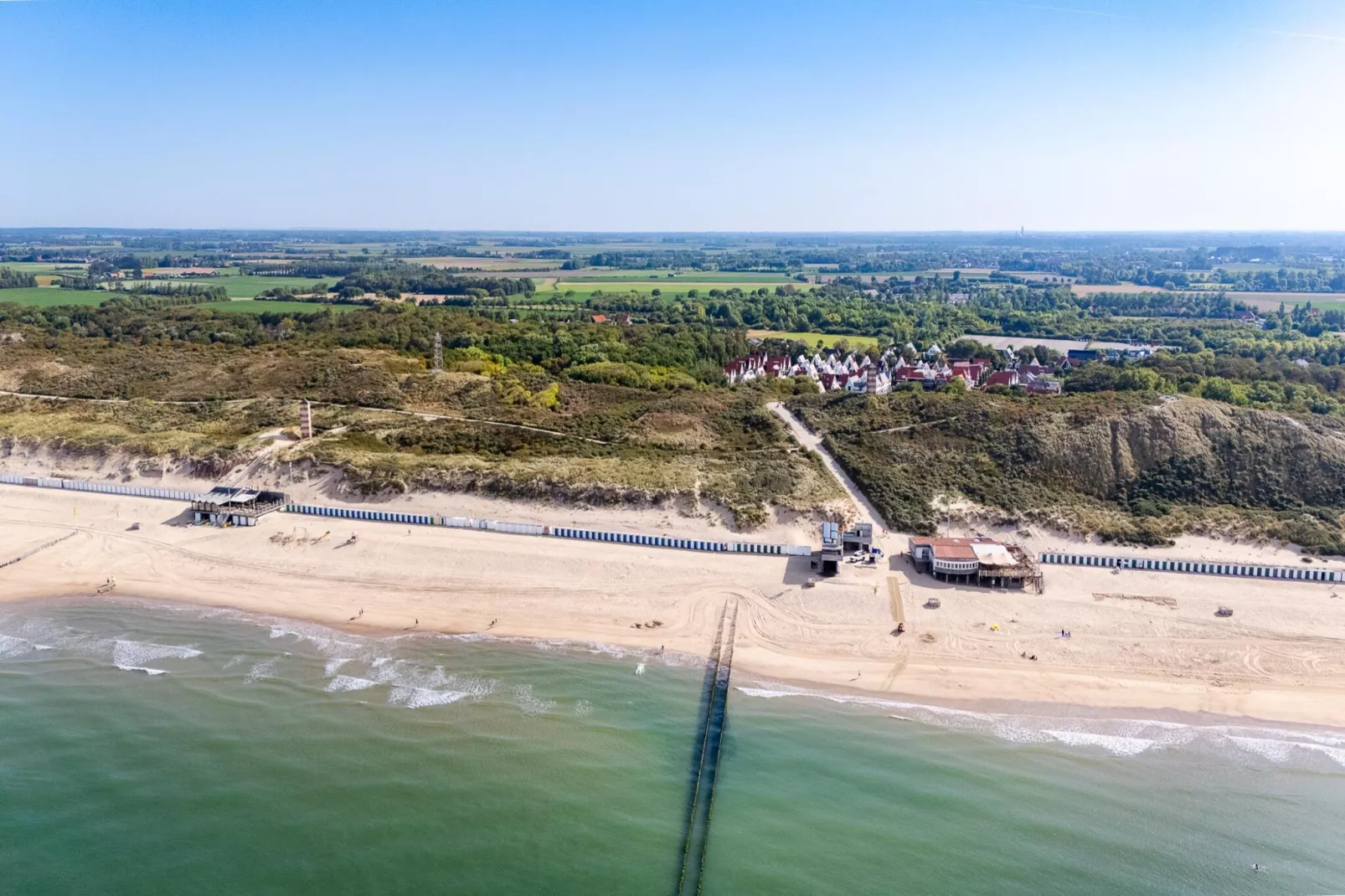 Appartement Duinhof Dishoek 13M - 6 personen de luxe-Areas within 1km in summer