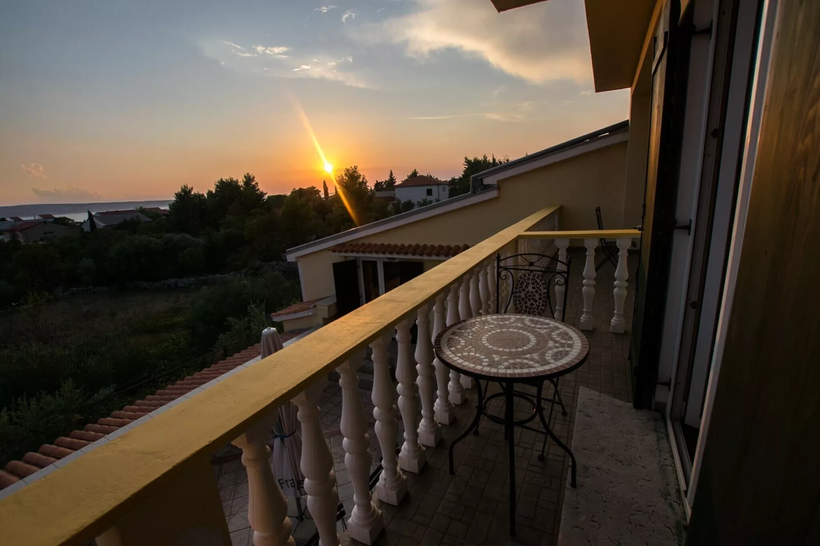 Apartments Grande Vista Starigrad PaklenicaSD62 A-02 - 7 Pers-Terrasse/Balkon